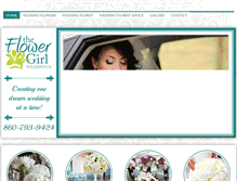 Tablet Screenshot of flowergirlweddings.com